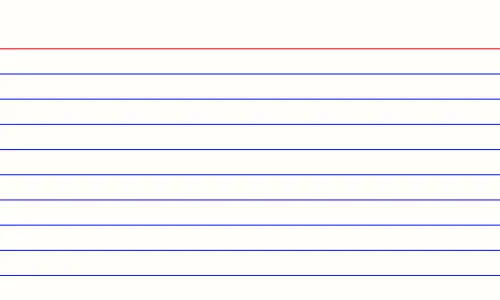 Tan index card vector image