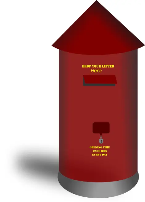 Postbox vector illustration