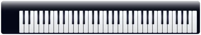 Vector illustration of a keyboard