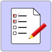 Checklist vector icon
