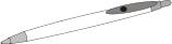 White pen vector graphics