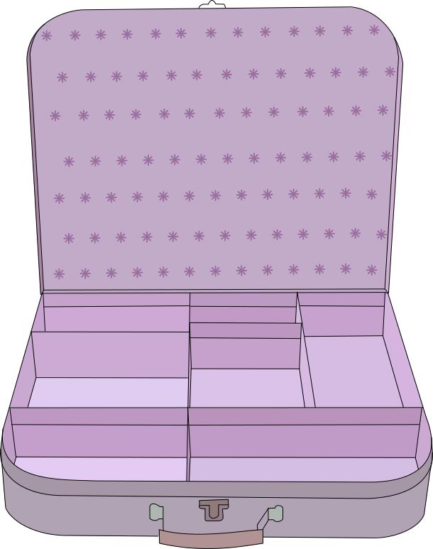 Suitcase vector graphics