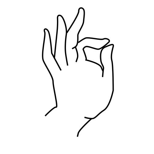 Yoga Mudra Vector Graphics