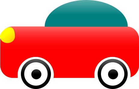 Toy car vector illustration