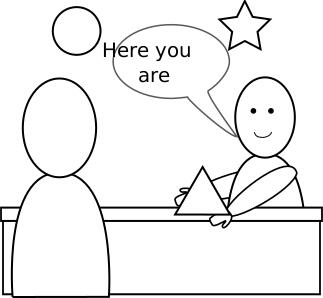 Here you are vector image