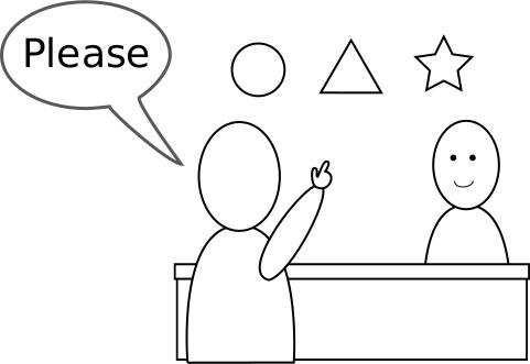 Please vector illustration