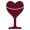 Wine glass vector graphics