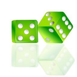 Dice vector clip art
