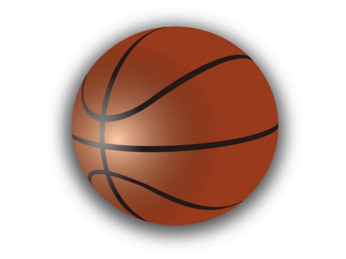 Basketball ball vector illustration