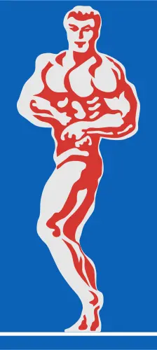Bodybuilder vector image