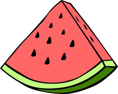 Watermelon vector clip art