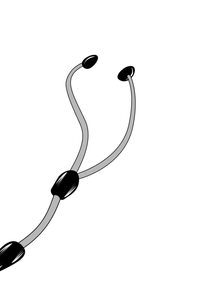 Stethoscope vector graphics