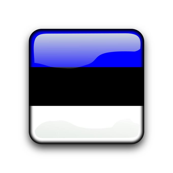 Estonia flag button