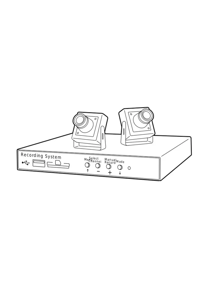 Vector clip art of recording system console