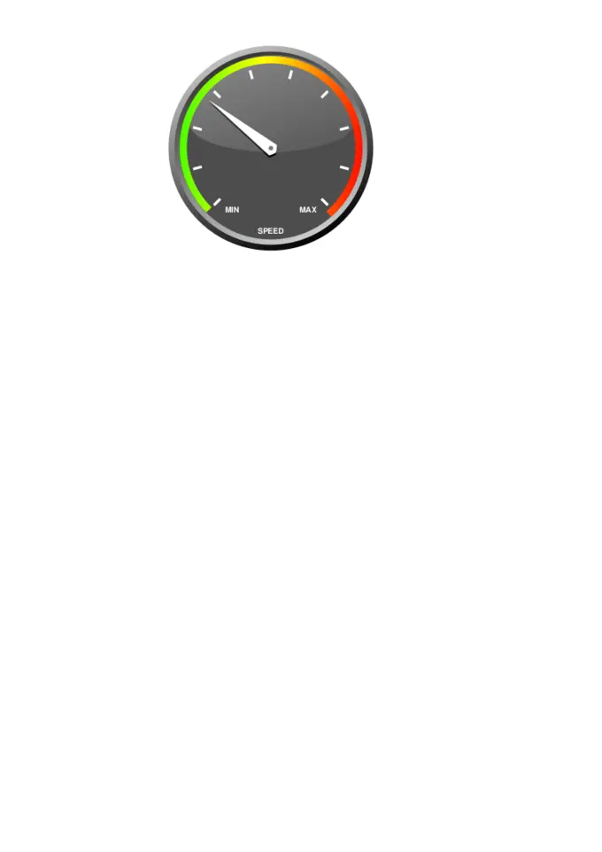 Color speedometer vector image