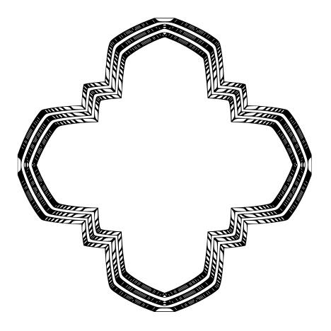Vector graphics of greek cross