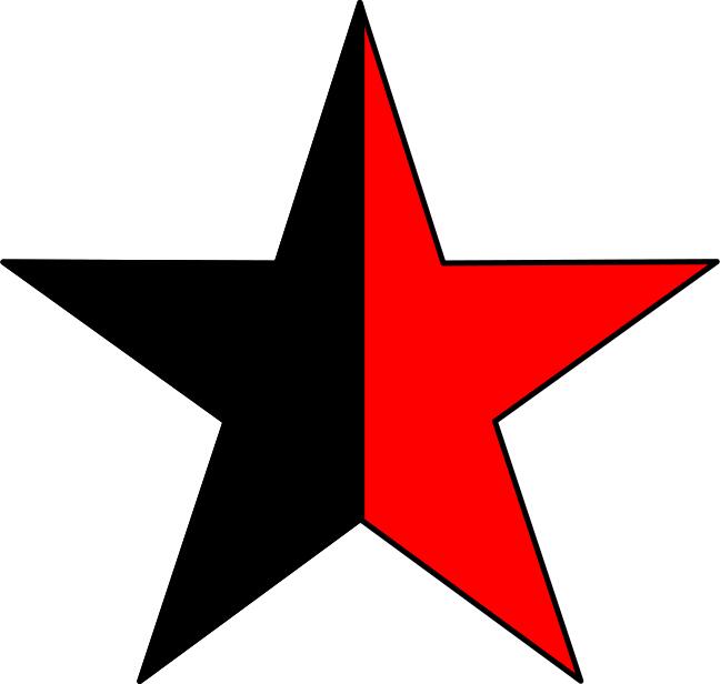 Anarcho-communism vector illustration