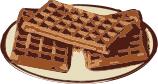 Waffles vector graphics