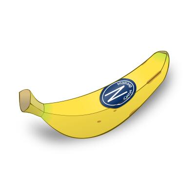 Banana vector clip art