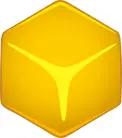 Vector image of cube