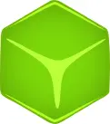 Vector graphics of cube