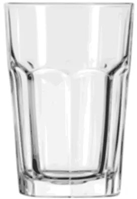Vector image of tumbler glass