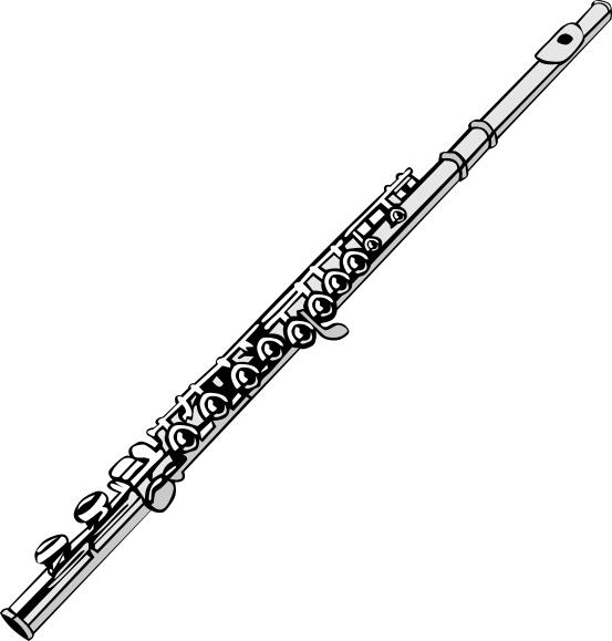 Flute vector graphics