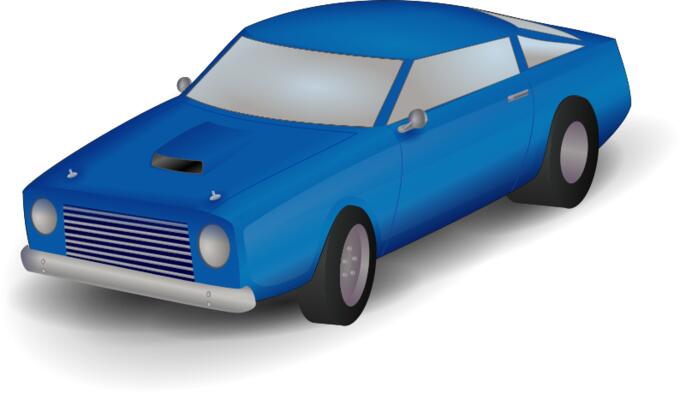Vector graphics of a vehicle