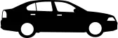 Sedan Car Vector Illustration