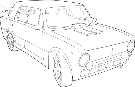 Tuned Lada VAZ 2101 Vector