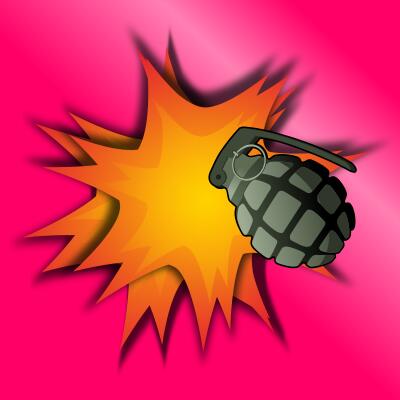 Grenade Explosion Vector