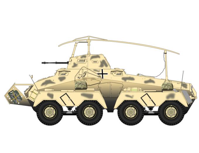 Armored vehicle vector image