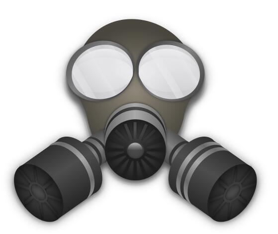 Gas Mask Vector Art