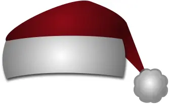 Hat of Santa Claus vector image