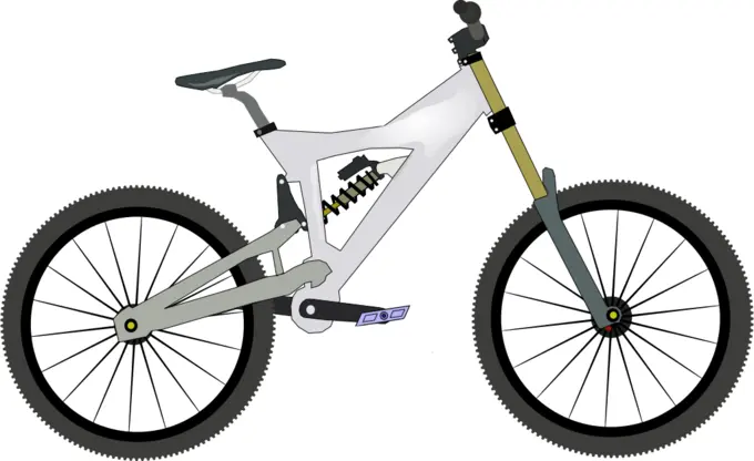 Bike vector graphics
