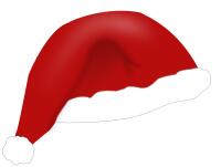 Christmas Hat Vector Image