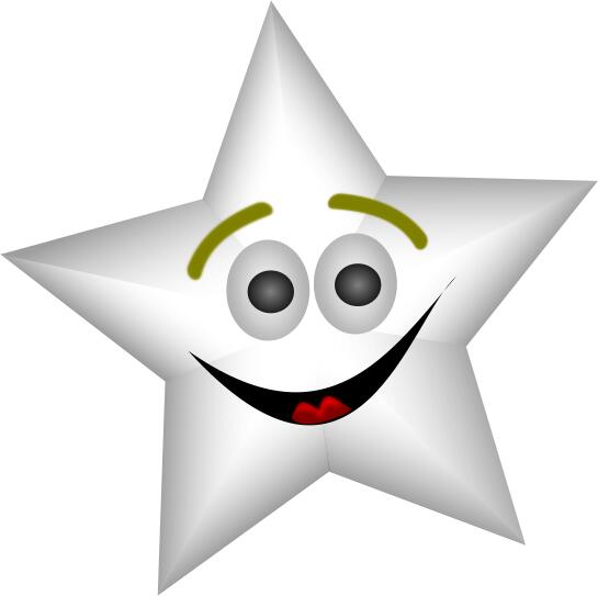 Smiling Star Vector