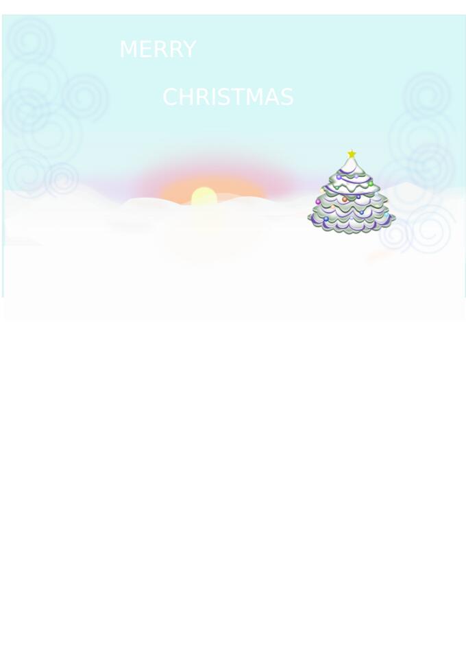 Christmas Scene -Vector