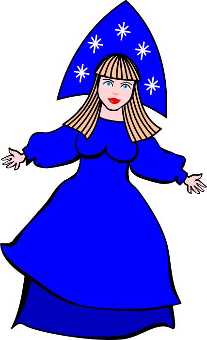 Snow Maiden Vector by Rones