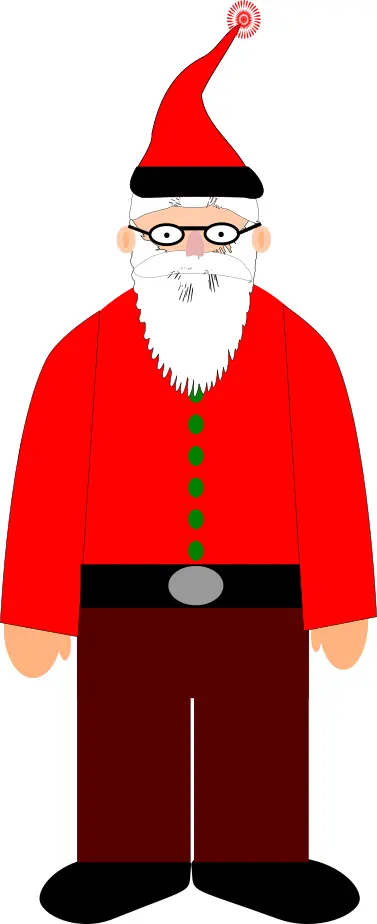 Santa Claus Vector Art