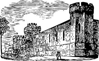 State penitentiary vector illustration