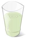 Green smoothie vector