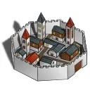 Ancient City Vector Image