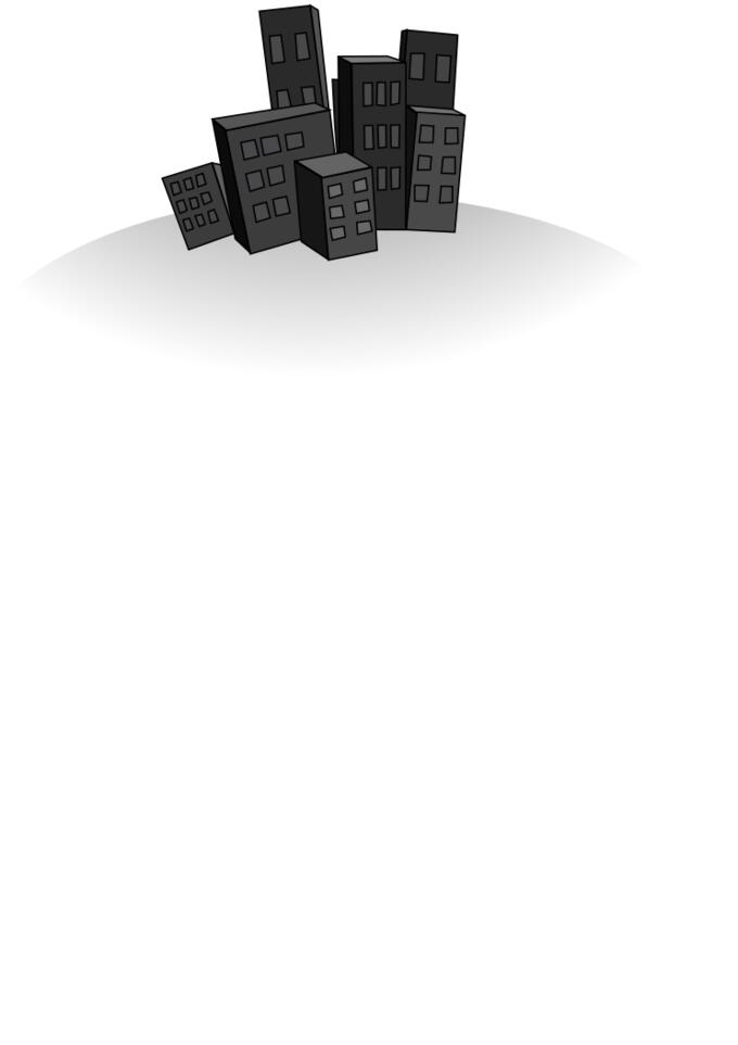 City clipart vector