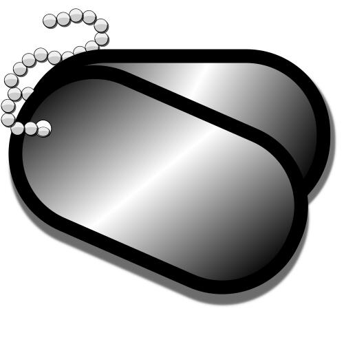 Dog Tags Vector