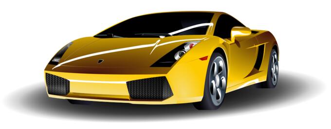 Lamborghini Gallardo vector