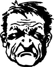 Tough guy vector