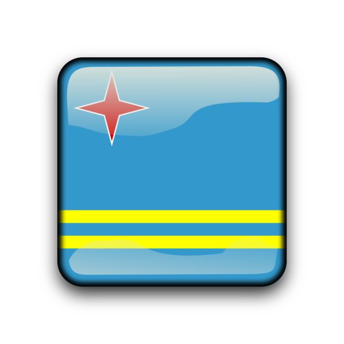Aruba vector flag