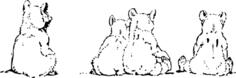 4 bear cubs