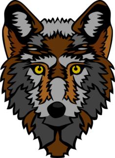 Wolf Head (Stylized)